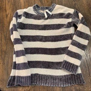 Ashley By 26 International Striped Sweater Sz L